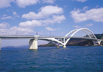 瞻望伊萬里港口的架橋路線